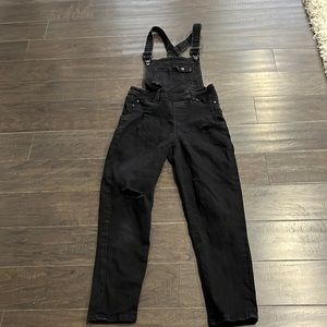 Celebrity & Pink Girls M Black Overalls